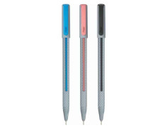 FLAIR Yolo Blue Ball Pen | 0.6 mm Tip Size | Light Weight Ball Pen with Comfortable Grip | Fine & Smooth Writing | Ideal for School, Collage & Office | Multicolor, Tumbler Pack of 100