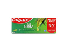 Colgate Active Salt Neem Toothpaste - Family Pack - Germ-fighting Formula