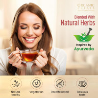 ORGANIC PETALS Detox Herbal Green Tea with Benifits of Cinnamon/Rich in Antioxidants/Hot Or Iced,cinnamon bark for Boosting Immunity and Balancing Body weight/15 Bags in Each Packet(Pack of 2),180gram