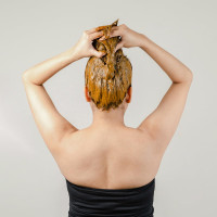 Nat Habit - Fresh Ready To Apply Henna Paste, Pre-Soaked in Black Tea and Herbs,100% Natural Rajasthani Henna, Imparts Rich Brown Shade (Pack of 3 x 220g)