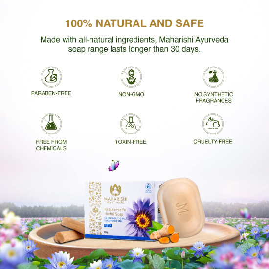 Maharishi Ayurveda Sandalwood Soap 100 gm (Pack of 1)