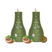 Nat Habit Neem Powder Face Mask for Oily Skin, Ajwain Ksheer Lepa- Face Pack for Men & Women | Face Mask Powder & Skin Care | Removes Blackheads, Blemishes | Facial Mask & Facepack for Women, Pack of 2 X 40g