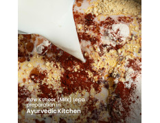 Nat Habit Chandan Nagakesar Face Pack | Pure Sandalwood & Raktha Chandan Powder Paste for Face Pack, Glow & Radiance | Clay Mask for Glowing Skin| Red & White Sandalwood Powder, 40g