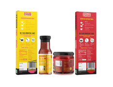 MasterChow Spicy Chowmein Pack - Extra Spicy 2x Chilli Oil Dip with Healthy Whole Wheat Noodles, Hakka Noodles & Bang Bang Chilli Garlic Cooking Sauce | Street Style Chowmein in 10 minutes |