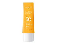DOT & KEY Vitamin C + E Super Bright Sunscreen Spf 50|Water-Light,UVA/UVB & Blue Light Protection|For Even Toned & Glowing Skin|With Liquid Spf 50+++|No White Cast,|For All Skin Types|50G,Pack Of 1