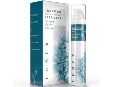 Lubex Natural Lubricant Gel (Water-Based) Natural Lube with Aloe Vera for Her, Him & Couples - Vanilla Flavour - 50gm