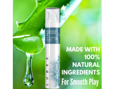 Lubex Natural Lubricant Gel (Water-Based) Natural Lube with Aloe Vera for Her, Him & Couples - Vanilla Flavour - 50gm