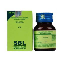 SBL Silicea Biochemic Tablet 6X | Pack of 3|