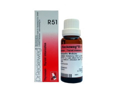 DR RECKEWEG R 51 THYROID INTOXICATION 22 ML RECKEWEG