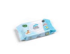 Mother Sparsh 98% Water Based Baby Wipes I Wet wipes made with Plant Fabric I 60 Pcs