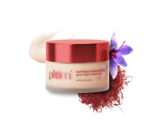 Plum Saffron & Kumkumadi Oil SPF 35 Daily Glow Bright Moisturizing Cream 50g | Quick-Absorbing Day Cream to Brighten Skin, Enhance Glow | UVA/UVB Protection | All Skin Types | Women & Men