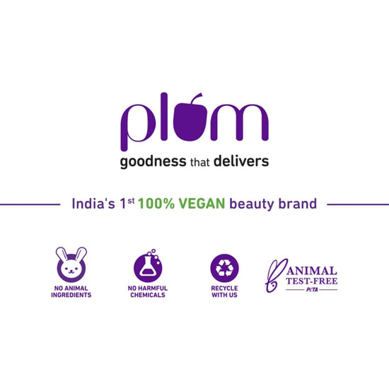 Plum Saffron & Kumkumadi Oil SPF 35 Daily Glow Bright Moisturizing Cream 50g | Quick-Absorbing Day Cream to Brighten Skin, Enhance Glow | UVA/UVB Protection | All Skin Types | Women & Men