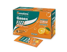 Himalaya GASEX FIZZ - Instant Relief from Acidity & Indigestion (Orange) - Pack of 25