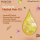Axiom Mukti Gold Herbal Hair Oil - 200mL | Helps to prevent Hairfall & Dandruff | Enriched with the Ingredients of Almond, Rose, Neem, Lemon | 100% Natural Herbal Hair Oil | Certified Product