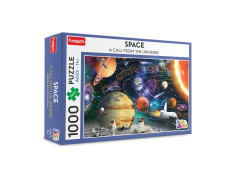 Funskool-Space,Educational,1000 Pieces,Puzzle,for 3 Year Old Kids and Above,Toy