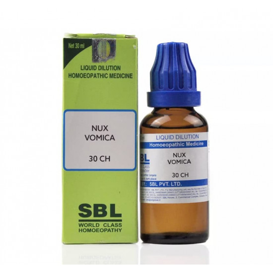 SBL Nux Vomica Dilution 30 CH (30ml)