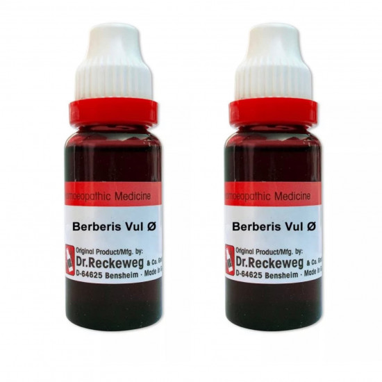 Dr. Reckeweg Berberis Vulgaris Q Mother Tincture (Set of 2 Bottles)