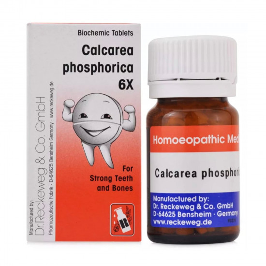 KRIG'S Dr Reckeweg Calcarea Phos 6x - Calcium Teething Tablets - SET OF 2 Bottles