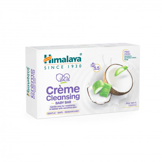 Himalaya Creme Cleansing Baby Bar 75 gm
