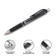 uni-ball Gel Imapct RT UMN-152S 1.0mm Retractable Rollerball Pen | Black Ink, Pack of 3