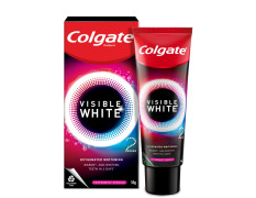 Colgate Visible White O2, Teeth Whitening Toothpaste, Peppermint Sparkle, 50g & Colgate ZigZag Charcoal Medium Bristle Manual Toothbrush for adults- 4 Pcs