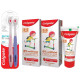Colgate Kids Anticavity Toothpaste for 3-5 Years, 160g (80g x 2), Natural Strawberry Flavour, 0% Artificial Substances & Colgate Gentle UltraFoam Ultra Soft Bristles, 2 Pcs, Multicolor Colgate Kids Anticavity Toothpaste for 3-5 Years, 160g (80g x 2), Natural Strawberry Flavour, 0% Artificial Substances & Colgate Gentle UltraFoam Ultra Soft Bristles, 2 Pcs, Multicolor