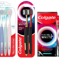 Colgate Visible White O2 Teeth Whitening Toothpaste - Aromatic Mint 50g & Visible White O2 Toothbrush Ultra Soft - 2pcs & Gentle Enamel Ultra Soft Bristles, 4 Pcs (Buy2 Get 2),Multicolor Colgate Visible White O2 Teeth Whitening Toothpaste - Aromatic Mint 50g & Visible White O2 Toothbrush Ultra Soft - 2pcs & Gentle Enamel Ultra Soft Bristles, 4 Pcs (Buy2 Get 2),Multicolor
