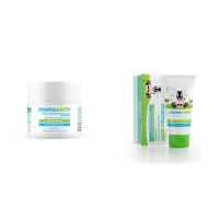 Milky Soft Diaper Rash Cream for Babies – 50g & Mamaearth Milky Soft Natural Baby Face Cream for Babies, For All Skin Types 60 g