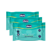 CHICCO Wet Wipes 216PCS(72PCS X 3 Packs)
