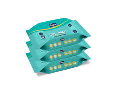 CHICCO Wet Wipes 216PCS(72PCS X 3 Packs)