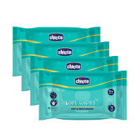 CHICCO Wet Wipes 288PCS (72PCS X 4PACKS)