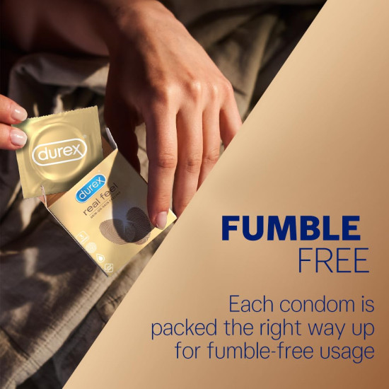 Durex Real Feel Condoms 10S