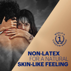 Durex Real Feel Condoms for Men - 3 Count | Latex Free