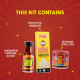 MasterChow Chilli Chowmein Pack: Indo-Chinese Chowmein Sauce with Whole Wheat Noodles & Spicy Chilli Oil | All Natural Ingredients | Get Street Style Chowmein in Just 10 Minutes