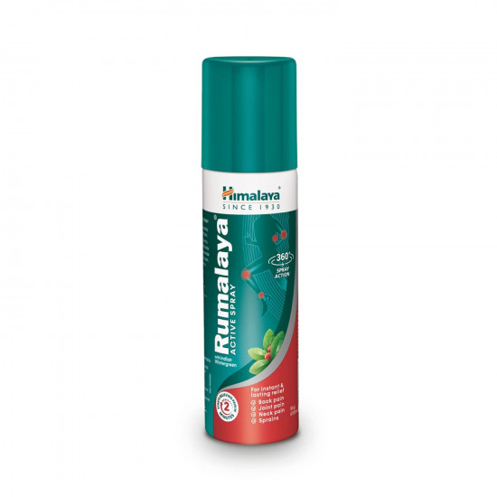 Himalaya Rumalaya Spray|Quick&Long-Lasting Relief From Body Pain|Back Pain,Knee Pain,Joint Pain,Muscle Pain,Sprains|Ayurvedic|100G
