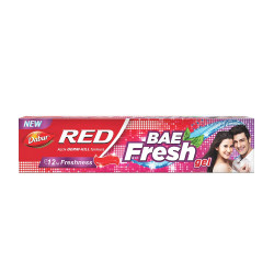 Dabur Red Bae Fresh Gel - 150gm | Fights Bad Breath, Cavity Germs and Plaque | 12hr Freshness | Activ Germ-Kill formula