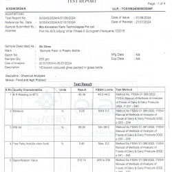 Anveshan A2 Gir Cow Ghee Bilona Method 1Liter, Traditional Bilona Method, Cultured, Immunity Booster, Pure, Natural, Healthy, Fresh, Lactose And Gluten Free