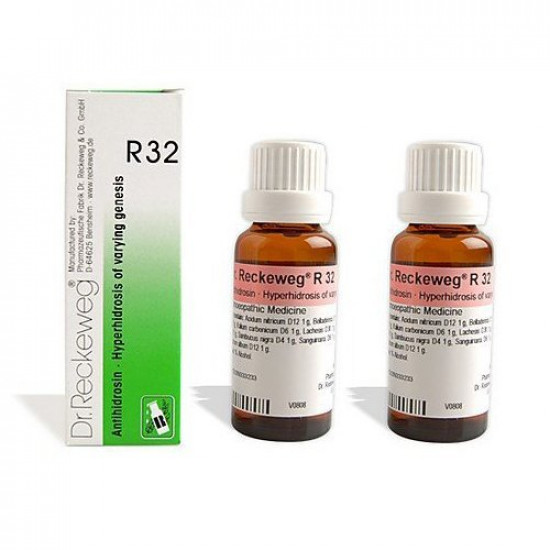 Dr. Reckeweg R32-Hyperhidrosis Drops (2 x 22)