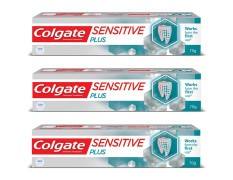 Colgate Sensitive Plus 70g Toothpaste (Pack of 3) - Ideal for Sensitive Teeth