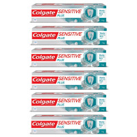 Colgate Sensitive Plus 70g Toothpaste (Pack of 6) - Cavity Protection & Enamel Strengthening