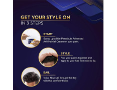 Parachute Hair Cream for Men,Anti Hairfall |Hair Cream After Shower Oil Replacement Hair Cream100g..UNIQUE
