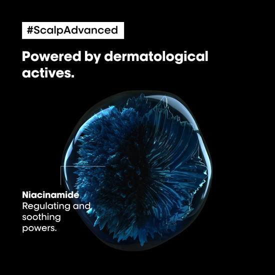L'OREAL PROFESSIONNEL PARIS Professionnel Scalp Advanced Anti-Discomfort Dermo-Regulator Shampoo | For Sensitive Scalp | Enriched With Niacinamide | (300 Ml)
