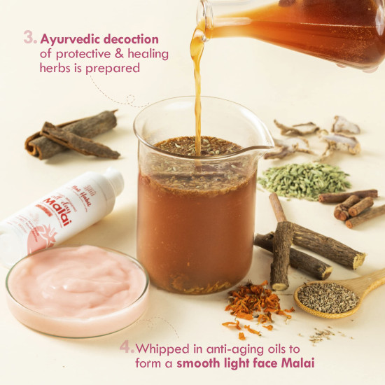 Nat Habit Fresh Whipped Tomato Patchouli Vit-B E C Youth Anchor All Day Face Malai Cream For Cold Winter Weather, Whipped With Raw Milk & Washed Ghee (20-35 Years) 30g Nat Habit Fresh Whipped Tomato Patchouli Vit-B E C Youth Anchor All Day Face Malai Cream For Cold Winter Weather, Whipped With Raw Milk & Washed Ghee (20-35 Years) 30g