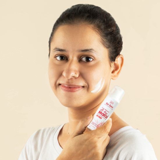 Nat Habit Fresh Whipped Tomato Patchouli Vit-B E C Youth Anchor All Day Face Malai Cream For Cold Winter Weather, Whipped With Raw Milk & Washed Ghee (20-35 Years) 30g Nat Habit Fresh Whipped Tomato Patchouli Vit-B E C Youth Anchor All Day Face Malai Cream For Cold Winter Weather, Whipped With Raw Milk & Washed Ghee (20-35 Years) 30g