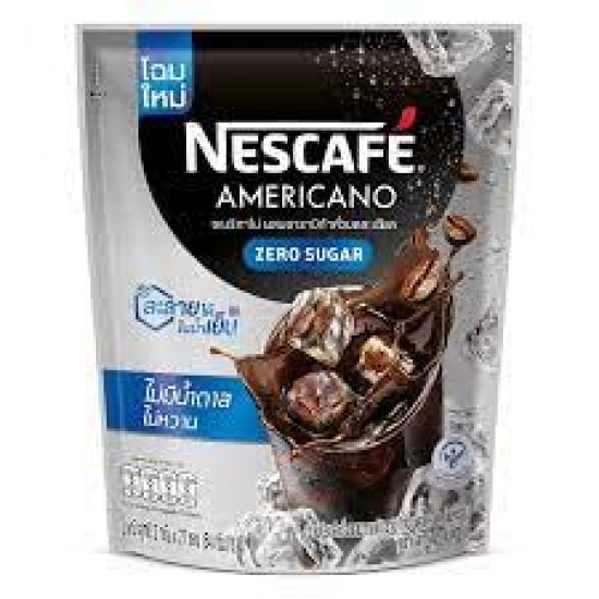 Nescafe Zero Sugar Americano Coffee Satchet (27 Satchet) Imported, Powder
