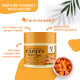 NutriGlow NATURAL'S Advanced Pro Formula Papaya Spa with Argan Oil for Shiny & Bouncy Hair (100 g)