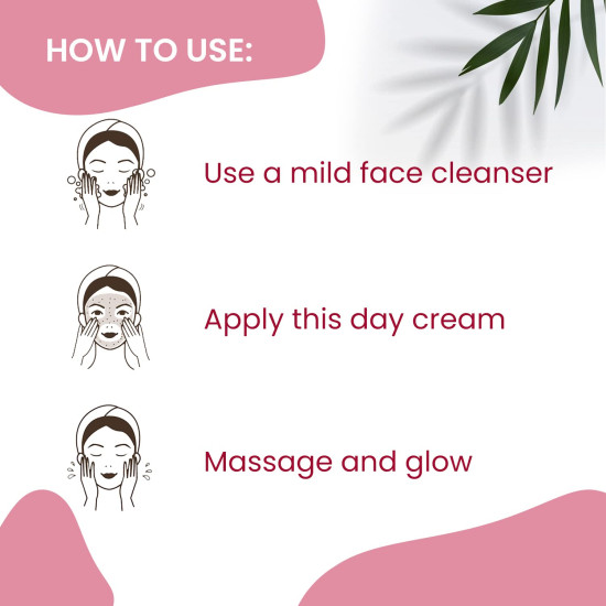 NutriGlow NATURAL'S Advanced Pro Formula Wine Day Cream for Brighter, Glowing Skin (50 g)