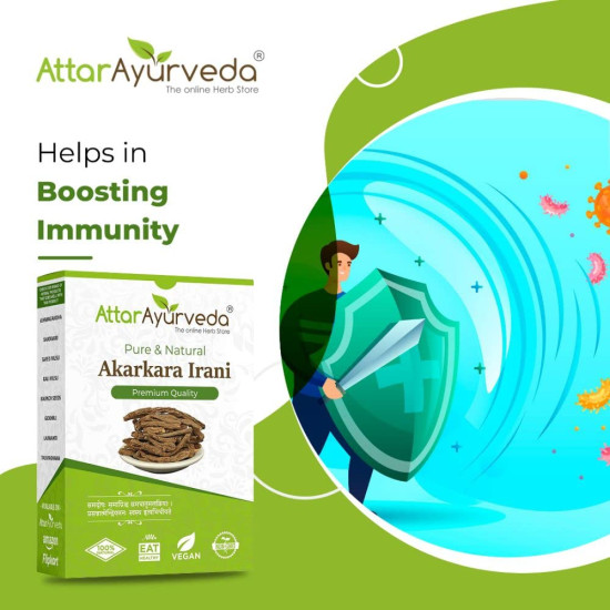 Attar Ayurveda Original Akarkara Powder | Anacyclus Pyrethrum (25 grams)