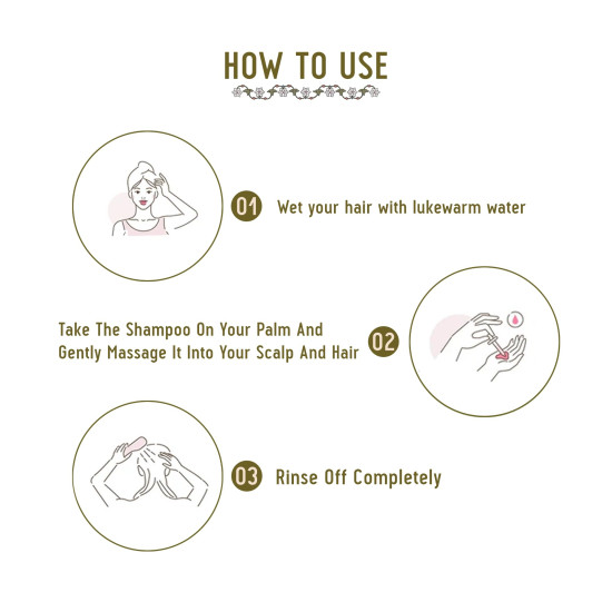 Avimee Herbal Sakshi Shampoo | Deep Cleaning Hair Shampoo | With Aloe Vera, Apple Cider Vinegar, Rice Protein & Tea Tree Oil | SLES Free | 200 mL