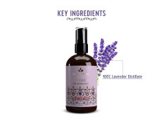 AVIMEE HERBAL Pushp Pure Lavender Water | Soothes Skin, Fights Acne & Relaxes Mind | With Lavender Oil | 110Ml